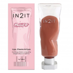 IN2IT Paint It, Lips, Cheeks & Eyes, Nourishing, Radiant, Long-lasting Collagen, Vitamin E, Hyaluron, 7 g. PI01 Nude