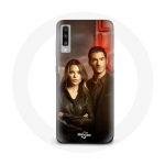 Coque Samsung Galaxy A70 Chloe Decker et Lucifer Morningstar