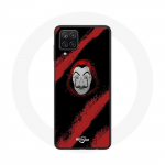 Samsung Galaxy A12 &uuml;mbris la casa de papel maski maalimine