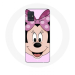 Coque Samsung Galaxy A51 Minnie Mouse Dessin anim&eacute; rose