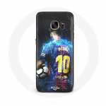 &Uuml;mbris Samsung Galaxy S7 Edge Lionel Messi Barcelona jalgpalliklubi FCB jaoks