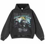 Streetwear Vintage Retro Howl Graphic Unisex kapuuts S must