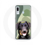 Coque pour Samsung Galaxy A20e Beauceron Noir Race de chiens