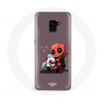 &Uuml;mbris Samsung Galaxy A8 Plus DeadPool &uuml;kssarvikule