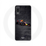 &Uuml;mbris Samsung Galaxy A02 Formula 1 Max Verstappen F1 must punane ja kollane