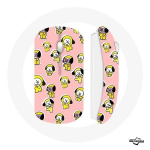 Juhtmeta hiir BTS Bangtan Boys BT21 Chimmy Jimin roosa taust