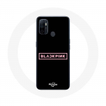 Coque pour Oppo A53 Blackpink Groupe de K-pop Logo Fond Noir