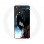 Coque pour Samsung Galaxy A52 Mikasa Ackerman Attaque des Titans Manga Anime