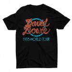 David Bowie David Bowie t&uuml;rkiis 1978. aasta maailmaturnee s&auml;rk Unisex T-s&auml;rk S