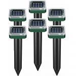 Ultraheli p&auml;ikesekiirgusega hiirte t&otilde;rjuv ussit&otilde;rjevahend, pistikupesaga Farm Square Ultraheli loomade t&otilde;rjevahend 6Pcs