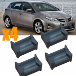 4X Toyota Auris II E180 2012 2013 2014 2015 - 2017 Scion iM autoukse kontrollrihma remondikomplekti korgi summutusklambrid vasakul paremal