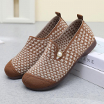 Naiste kerged hingavad lamedad jalatsid Libisemiskindlad k&otilde;ndimisjalatsid vabaajakleitjalatsid &Uuml;mmargused jalan&otilde;ud Mugavad tasapinnalised t&ouml;&ouml;jalatsid naistele 35 tumepruun v&auml;rv