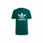 Adidas Originals &uuml;hev&auml;rviline logoga spordis&auml;rk l&uuml;hikeste varrukatega Meeste Topid Roheline HG1430 S