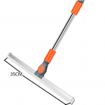 Puhastushari Pika varrega Teleskoop Magic Broom Silikoonist P&otilde;randapuhasti kaabits riba Akende Klaas Kodu Vannitoa P&uuml;hkimine 35CM