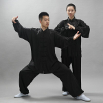 2 tk/komplekt Unisex n&ouml;&ouml;biga plekiga s&auml;rk lahti &uuml;hev&auml;rviline hiina traditsiooniline tai chi &uuml;likond kung fu kandma meeste riideid XS