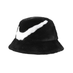 Nike Apex kunstkarusnahast Swoosh &auml;&auml;risegat m&uuml;ts Must/Valge Unisex T&auml;navamood FV6417-010 M