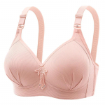 Kontrastse pitsiga juhtmevaba rinnahoidja, mugav ja hingav Push Up rinnahoidja, naiste pesu ja aluspesu 36/80BC hall