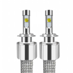 Car LED headlight P70 headlight high and low beam 58W lamp beads XHP70 super bright woven bag cooling H7 H4 car lights H7