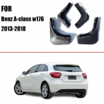 FOR Benz A-class W176 Mudflasp guard Benz A class Mudguards Fender Mud flap splash Fenders car accessories Front rear 4 pcs armee roheline v&auml;rv