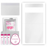 apgo Ultra Clear Protective Skin Sticker for the back compatible with Google Pixel 7A, Wrap Film, Hydrogel Film, Flexible, Soft TPU with positioning l