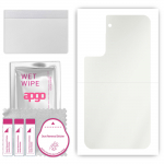 apgo MATTE Protective Skin Sticker for the back compatible with Samsung Galaxy S21 5G, Wrap Film, Hydrogel Film, Flexible, Soft TPU with positioning l