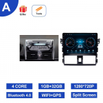Autoraadio Video Multimeediapleier 10 '' Android OS TOYOTA VIOS YARIS 2013 - 2016 jaoks GPS-navigatsioon WiFi Bluetooth 1+32+4led