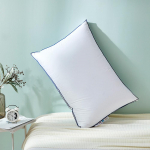 1 pc 5 Star Hotel White Goose Down Pillows Goose Feather Filling Medium Firm Soft Bed Pillow Twin King Queen Size USA Twin(20x26 inch)