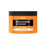 Kundal Macadamia & Sugar Body Scrub beebipuuder 550g*1tk/2tk 1Pc