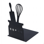 Elegant Metal Bookends to Organize Shelves in The Office Style A