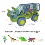 Autode m&auml;nguasi dinosaurused transpordivahend Indominus Rex Jurassic World Parki veoauto mudelim&auml;ng lastele S&uuml;nnip&auml;evakingitused lastele