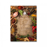 K&ouml;&ouml;k terad V&uuml;rtsid Lusikas Paprika Toidupildid Seinakunst L&otilde;uend Maalimine Plakatid moodsa kodu k&ouml;&ouml;gi jaoks Seinatapeet Cuadros 40x60cm No Framed