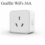 Doodle Australia Smart Socket h&auml;&auml;ljuhtimine WiFi telefoni kaugajastusjuhtimine Zigbee 3.0 Graffiti WiFi-16A