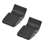 2tk kaasaskantav &otilde;hupuhastaja filtrikarbi korpus Borui Fit Fengfan Yage klamber Honda Binzh U7J3 jaoks 2pcs black-one-size