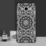 India mustriga mandala &uuml;mbris Samsung Galaxy J4 J6 Plus 2018 J8 A6 A7 A8 A9 J1 A3 A5 2016 J3 J5 J7 2017 kaanele J3 2017 - J330