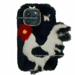 Originaalne lapit&ouml;&ouml; kuke pl&uuml;&uuml;sist mobiiltelefonikott t&auml;pse disainiga iPhone 15 Pro Max must