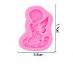 Uus 3D Baby Mold Fondant Cake Seep Kommid Kaunistus Pudingi Muffin Vormid K&ouml;&ouml;k
