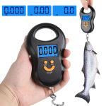 Kaasaskantav kalap&uuml;&uuml;gi kaal 110 naela/50 kg, digitaalne rippkonksuga kaal taustvalgustusega LCD-ekraaniga
