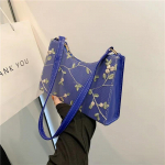 Suvine pitsist &otilde;mblemisega &otilde;lakott naistele Pehmest PU-nahast kaenlaaluste kotid Rannareisik&auml;ekott T&uuml;drukutele V&auml;ike kandekott