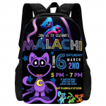 Uus Poppy 3. peat&uuml;kk t&auml;issuuruses naeratavate loomade koolikott One Size