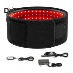 Reguleeritav punase valguse teraapiav&ouml;&ouml; k&auml;ed-vabad infrapunaravi m&auml;his valu leevendamiseks 660 nm 850 nm punase valgusega raviribad kehale US Plug sinine