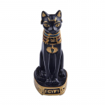Mini Egiptuse Bastet kassi kuju skulptuur Egiptuse jumalanna kujukeste kodukaunistus