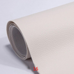 Isekleepuvad mitmev&auml;rvilised kunsts&uuml;nteetilisest Pu-nahast plaastrid diivaniaukude parandamiseks 10*20cm beež