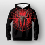 Poiste 3D Spider Hoodie Pullover Pikkade Varrukatega 3D Print S&uuml;gistalv Mood T&auml;navar&otilde;ivad Lahedad pol&uuml;estrist 3&ndash;12-aastased lapsed vabas &otilde;hus igap&auml;evaselt 130CM