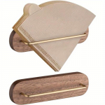 Seinale kinnitatav kohvifiltrihoidik kleebisega koonusekujuline kohvifiltri dosaator V60 kohvifiltrihoidik