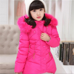 Laste t&uuml;drukute puuvillane jope t&uuml;drukute talvejope karusnaha mantel Baby soe kapuutsiga &uuml;ler&otilde;ivas mantel T&uuml;drukute r&otilde;ivad laste mantlid 110 sinine