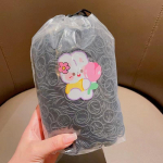 300 tk Beebi 2 cm v&auml;rviline kummipael ei kahjusta juukseid V&auml;ike p&ouml;idlar&otilde;ngas k&otilde;rge elastse niidiga v&auml;ikelaste laste kr&otilde;mpsude komplekt