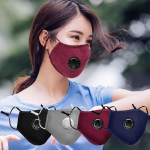 4 TK korduvkasutatav mask, mask Tuulekindel Foggy Haze Pollution Respiraator