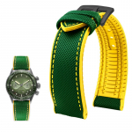 Klassikaline 20mm 21mm 22mm L&otilde;uend Nailon Seiko kelladele Kummist Rihm Veekindel Kellarihm Meestele Tissot Citizen Mido Kellatarvikud 24mm