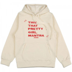 This That Pretty Girl Mantra Pusad JENNIE Singer Graafika Mood Dressid T&auml;navar&otilde;ivad Hip Hop Talve/s&uuml;gis kapuutsiga pulloverid S khaki