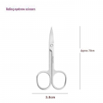 T&auml;psed roostevabast terasest nina juuksek&auml;&auml;rid &ndash; iluvahendid kulmude jaoks ja v&auml;ikeste karvade l&otilde;ikamiseks Rolling eyebrow